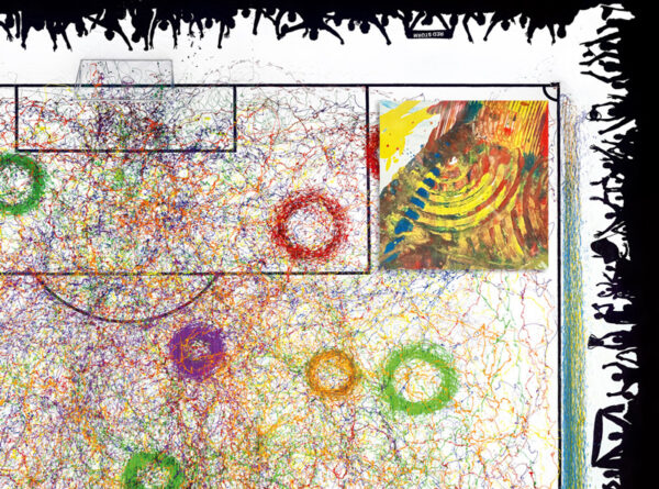 Kunstdruck 70 x 100cm mit Original vom Original 10 x 10 cm - Image 4