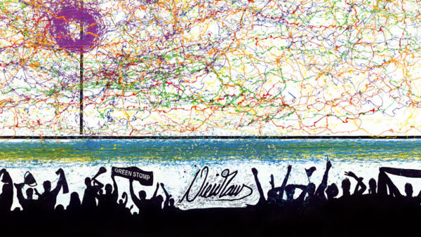 Kunstdruck 70 x 100cm mit Original vom Original 10 x 10 cm - Image 3