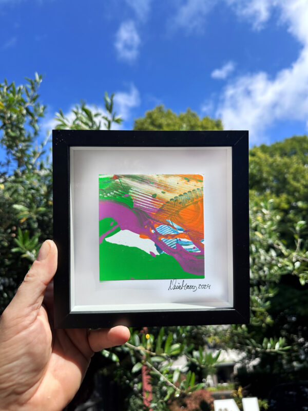 10 x 10cm Pieces Edition Original ink. Passepartout – Bild 5