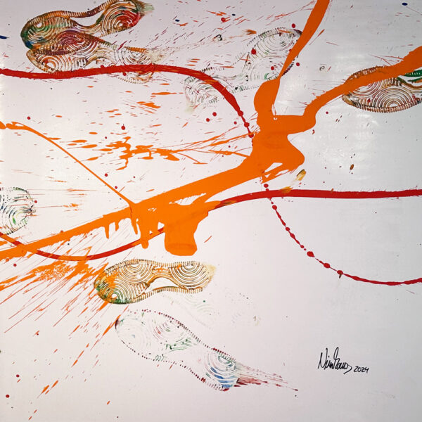 100 x 100cm Pieces Edition Original vom Original, Signiert und Limitiert 029 von 500