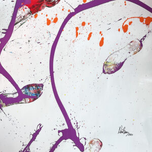 100 x 100cm Pieces Edition Original vom Original, Signiert und Limitiert 031 von 500