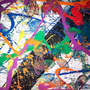 100 x 100cm Pieces Edition Original vom Original, Signiert und Limitiert 033 von 500