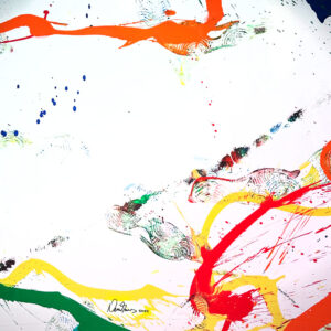 100 x 100cm Pieces Edition Original vom Original, Signiert und Limitiert 034 von 500