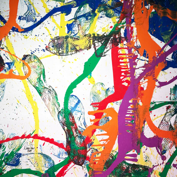 100 x 100cm Pieces Edition Original vom Original, Signiert und Limitiert 036 von 500