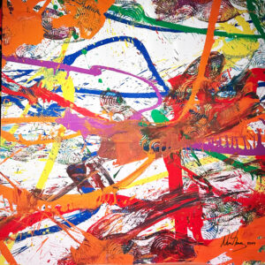 100 x 100cm Pieces Edition Original vom Original, Signiert und Limitiert 037 von 500