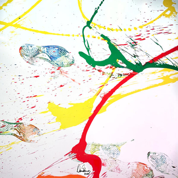 100 x 100cm Pieces Edition Original vom Original, Signiert und Limitiert 038 von 500