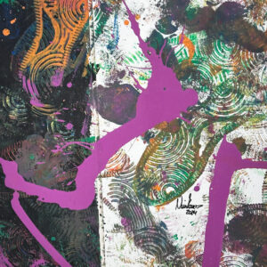 50 x 50cm Pieces Edition Original vom Original, Signiert und Limitiert 055 von 999