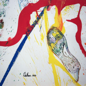 50 x 50cm Pieces Edition Original vom Original, Signiert und Limitiert 058 von 999