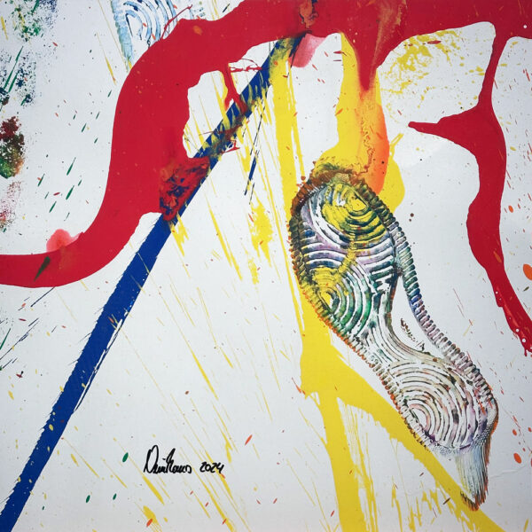 50 x 50cm Pieces Edition Original vom Original, Signiert und Limitiert 058 von 999