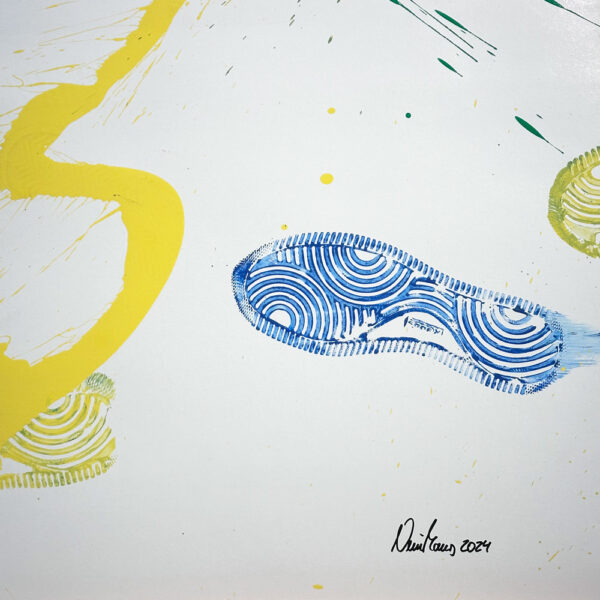 50 x 50cm Pieces Edition Original vom Original, Signiert und Limitiert 059 von 999